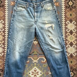 Vintage Y2Ks Distressed Carhartt Baggy Jeans  Size 36